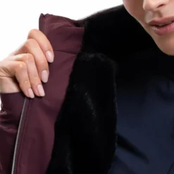 Best - Veste manches longues femme Simhat aubergine Blousons Et Manteaux