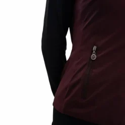Blousons Et Manteaux*Harcour - Veste sans manches femme Balma aubergine Bordeaux