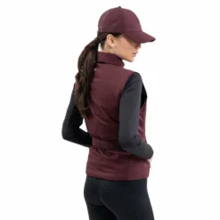 Blousons Et Manteaux*Harcour - Veste sans manches femme Balma aubergine Bordeaux