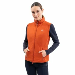 Online - Veste sans manches femme Balma fauve Blousons Et Manteaux