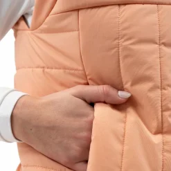 Clearance - Veste sans manches femme Berla abricot Blousons Et Manteaux