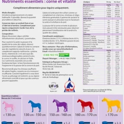 - Complément alimentaire Formule originale Sabots & Santé Pousse Du Poil|Pousse De La Corne