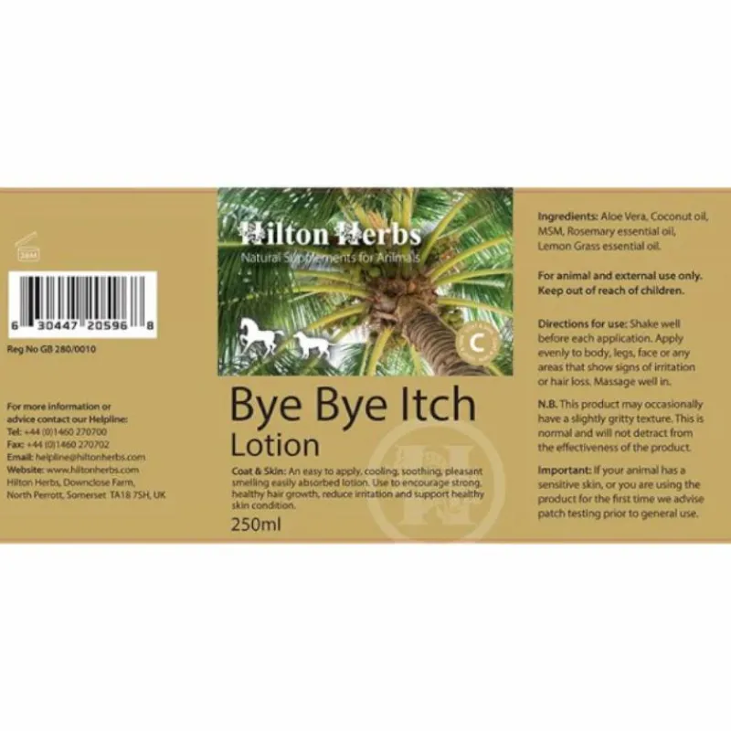 Clearance - Crème anti-démangeaisons Bye Bye Itch Lotion Anti-Démangeaisons