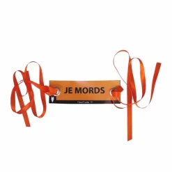 Hot - Étiquette oeillets je mords Rubans Rouges