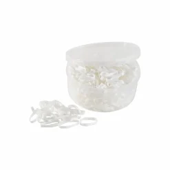 Grooming|Élastiques/ Pirelli*Hippotonic - 450 élastiques silicone Blanc