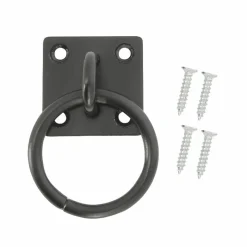 Quincaillerie*Hippotonic - Anneau d'attache Noir