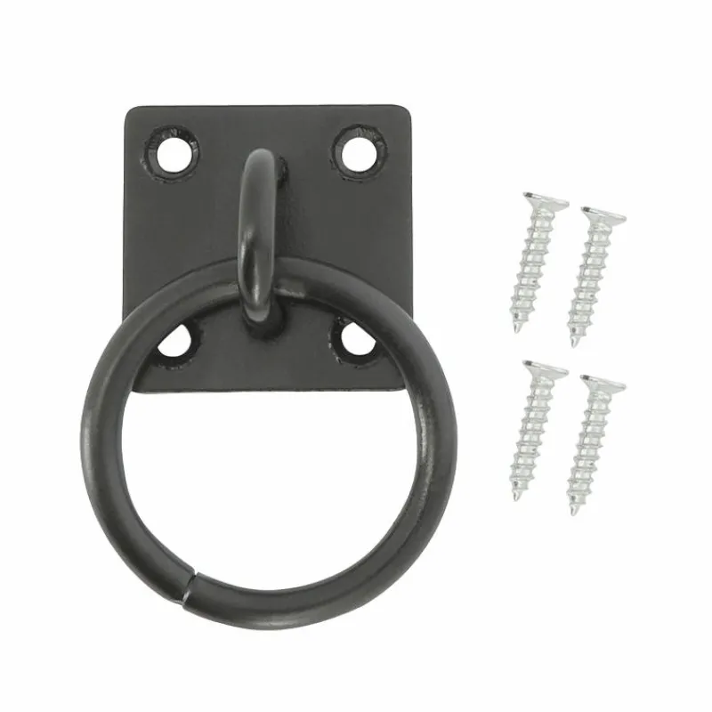 Quincaillerie*Hippotonic - Anneau d'attache Noir