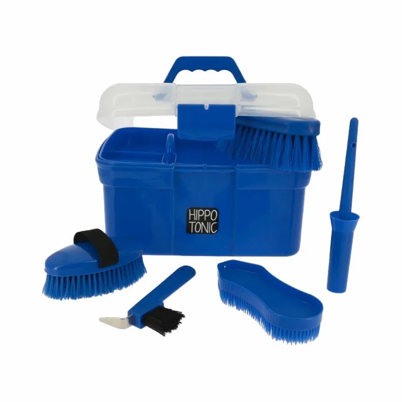 Sacs Et Coffres D’Écuries|Sacs Et Malles De Pansage*Hippotonic - Coffre de pansage bleu roi