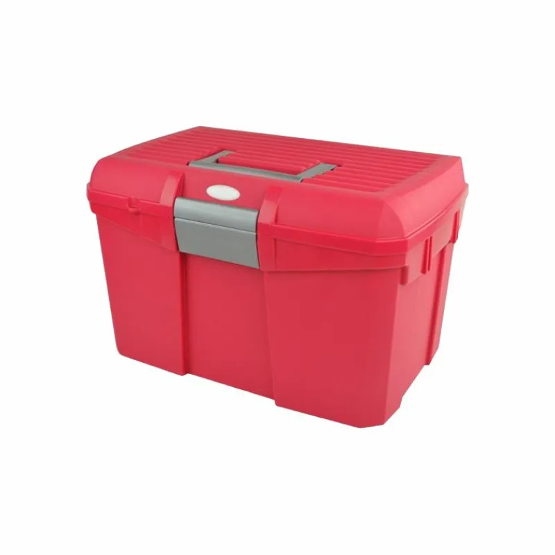 Grooming|Sacs Et Coffres D’Écuries*Hippotonic - Coffre de pansage framboise/gris Rose