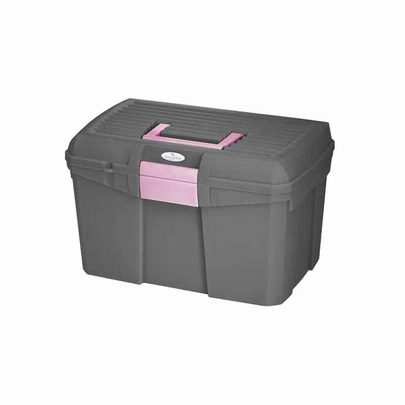 Grooming|Sacs Et Coffres D’Écuries*Hippotonic - Coffre de pansage /rose Gris