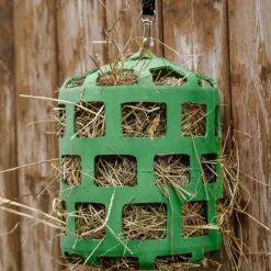 Paniers*Hippotonic - Panier + longe antiglouton souple Vert