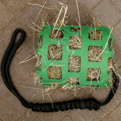 Paniers*Hippotonic - Panier + longe antiglouton souple Vert