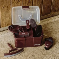 Peignes À Natter*Hippotonic - Peigne à crins pailleté Bordeaux