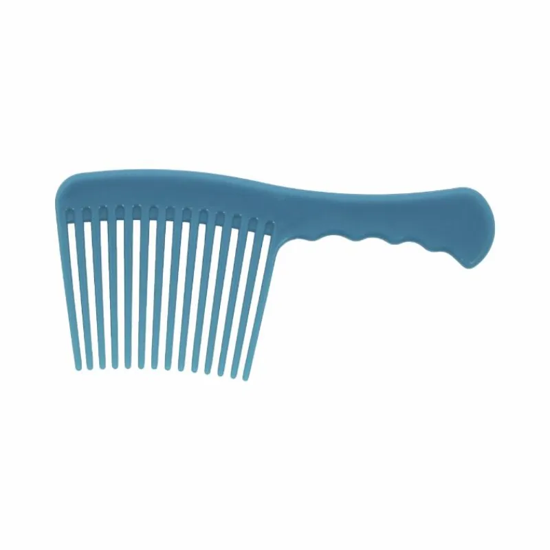 Outlet - Peigne grandes dents Soft turquoise Peignes À Natter