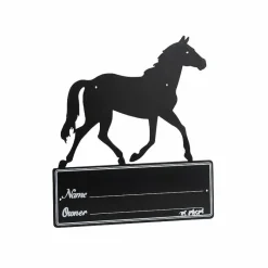 Grooming*Hippotonic - Plaque box silhouette chevaux