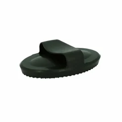 Clearance - Étrille ovale caoutchouc creuse noir Étrilles