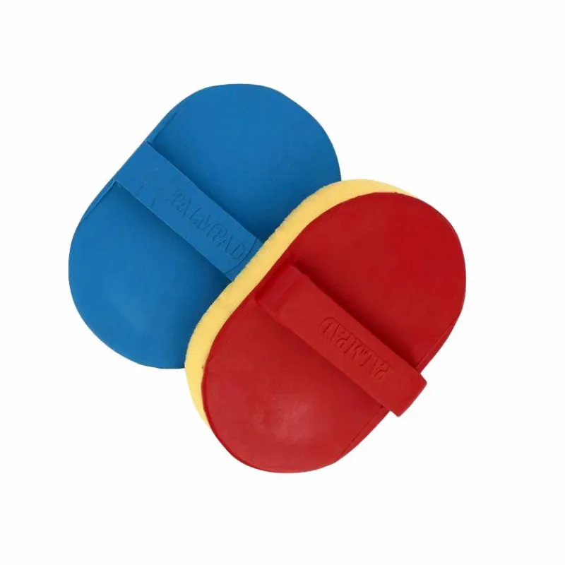 Éponges*Hippotonic - Étrille éponge intégrée Rouge