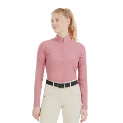Outlet - Baselayer femme manches longues Suntech mesa pink T-Shirts Et Baselayers