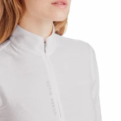 T-Shirts Et Baselayers*Horse Pilot - Baselayer manches longues femme Suntech wind grey Gris