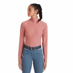 T-Shirts Et Baselayers*Horse Pilot - Baselayer manches longues femme Suntech brick dust Orange