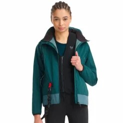 Blousons Et Manteaux*Horse Pilot - Bombers femme compatible airbag marine Bleu