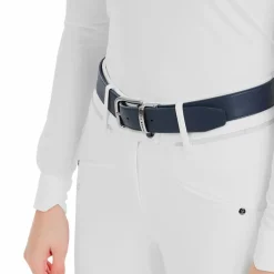 Ceintures*Horse Pilot - Ceinture Veggie navy/ burgundy Marine