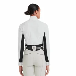 Polos Et Chemises*Horse Pilot - Chemise de concours manches longues femme Monica Noir