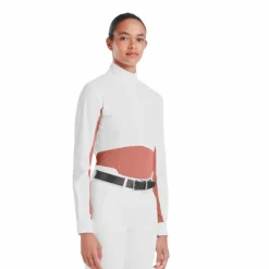 Clearance - Chemise de concours manches longues femme Monica brick dust Polos Et Chemises