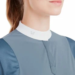 Hot - Chemise de concours manches courtes femme Aerolight vintage indigo Polos Et Chemises