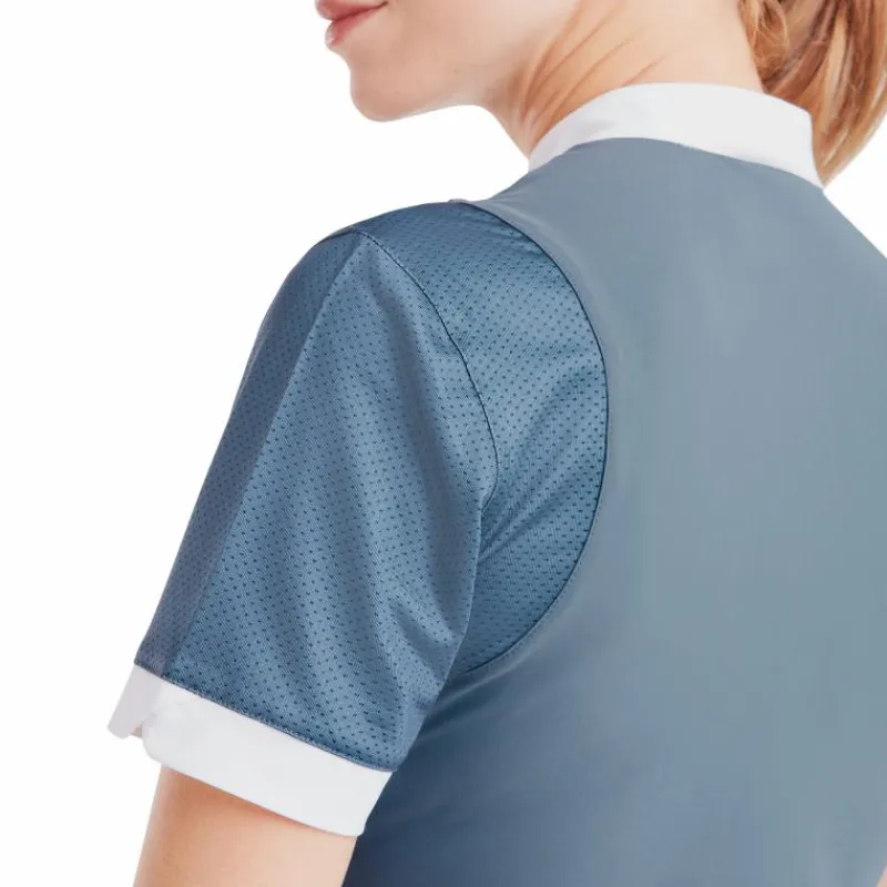 Hot - Chemise de concours manches courtes femme Aerolight vintage indigo Polos Et Chemises