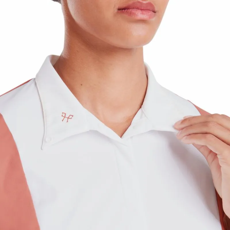 Polos Et Chemises*Horse Pilot - Chemise de concours manches courtes femme Monica brick dust Orange