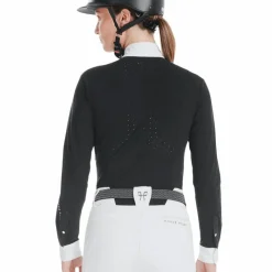 Polos Et Chemises*Horse Pilot - Chemise manches longues femme Monica Noir