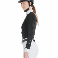 Polos Et Chemises*Horse Pilot - Chemise manches longues femme Monica Noir