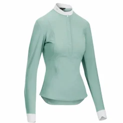 Polos Et Chemises*Horse Pilot - Chemise manches longues femme Aerolight d'eau Vert
