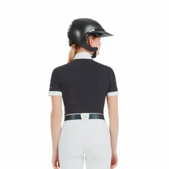 - Chemise manches courtes femme Monica dark night Polos Et Chemises