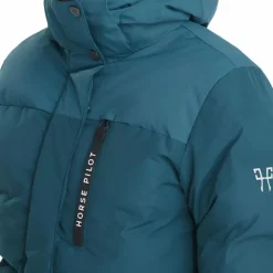 Blousons Et Manteaux*Horse Pilot - Doudoune manches longues femme Fahrenheit Bleu