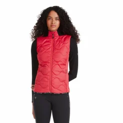 Clearance - Doudoune sans manches femme Rider Vest lipstick Blousons Et Manteaux