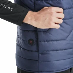 Textile Chauffant|Blousons Et Manteaux*Horse Pilot - Doudoune sans manches homme E-Kelvin (sans batterie) Marine