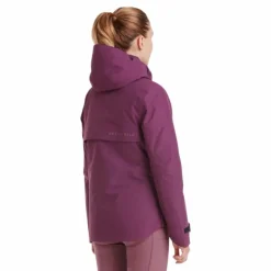 Hot - Manteau manches longues femme Essential dark purple Blousons Et Manteaux
