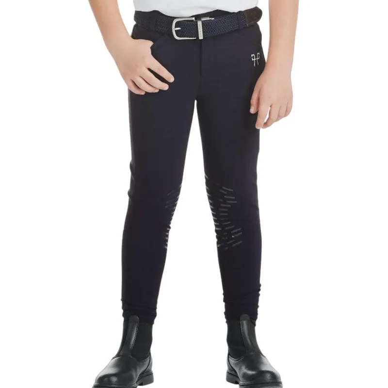 Pantalons D'Équitation*Horse Pilot - Pantalon d'équitation garçon X-Design nuit Bleu