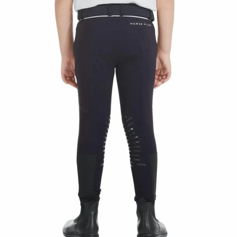 Pantalons D'Équitation*Horse Pilot - Pantalon d'équitation garçon X-Design nuit Bleu