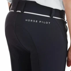 Pantalons D'Équitation*Horse Pilot - Pantalon d'équitation garçon X-Design nuit Bleu