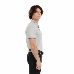 Polos Et Chemises|Polos Et Chemises*Horse Pilot - Polo homme manches courtes Atlas wind grey Gris