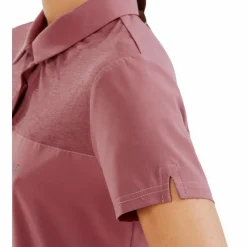 Polos Et Chemises*Horse Pilot - Polo manches courtes femme Ariia dark pink Rose