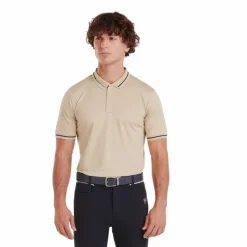 Polos Et Chemises|Polos Et Chemises*Horse Pilot - Polo manches courtes homme Atlas latte Beige