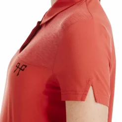 Best - Polo manches courtes femme Ariia terracotta Polos Et Chemises