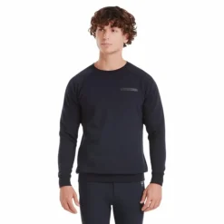 Discount - Sweat manches longues homme Merinos dark night Pulls Et Gilets|Pulls Et Gilets