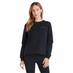 Pulls Et Gilets*Horse Pilot - Sweat manches longues femme Merinos dark night Marine