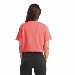 Hot - T-shirt manches courtes femme Team coral T-Shirts Et Baselayers