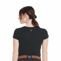 T-Shirts Et Baselayers*Horse Pilot - T-shirt manches courtes femme Team shirt black Noir